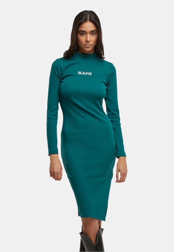 Retro Turtle Neck Slit -0