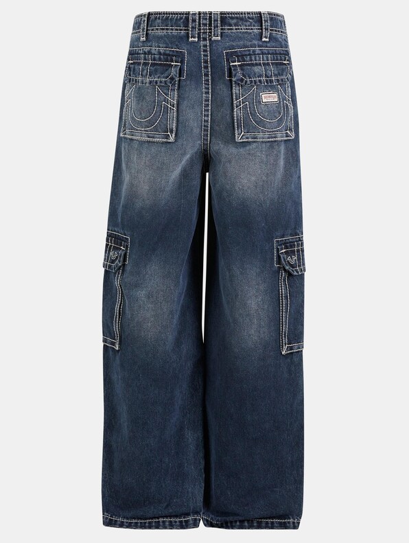 True Religion DENIM BIG T CARGO  PANTS-7