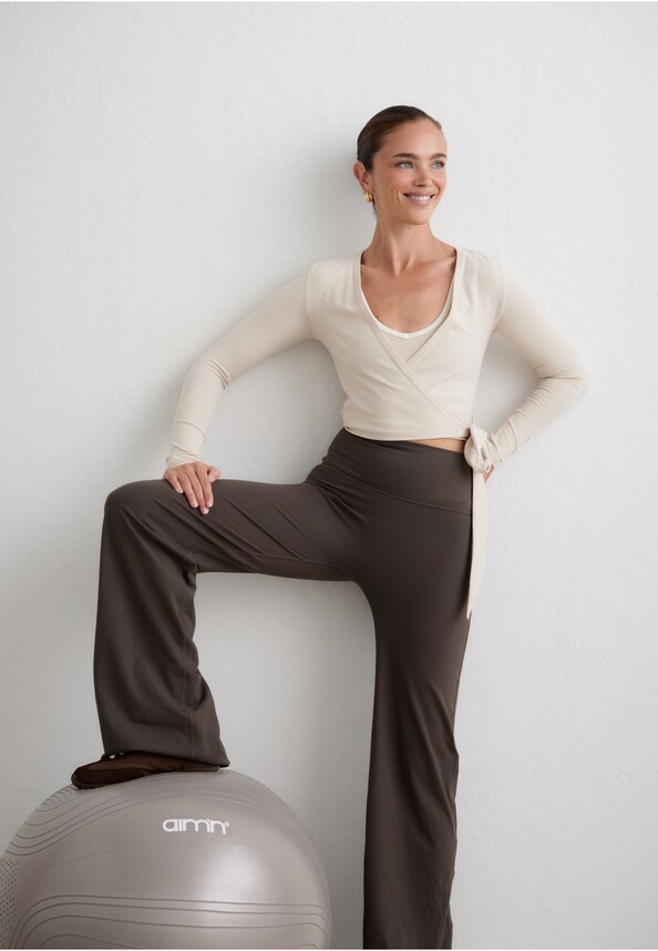 Shape Seamless Wrap Long Sleeve-2