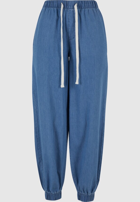 Ladies Light Denim Jogpants-4