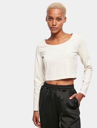 Ladies Organic Cropped