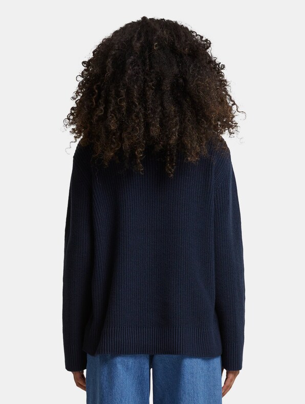 Urban Classics Ladies Rib Knit Pullover-1