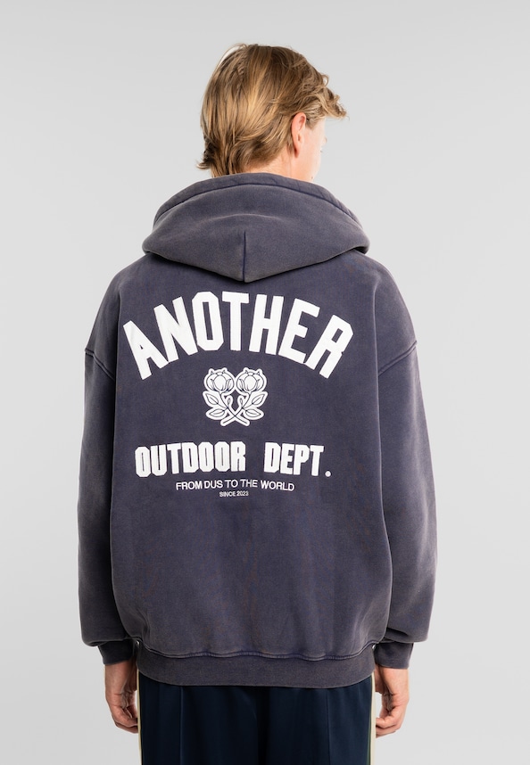 Another Outdoor Dept. Washed Zip Hoodie-1