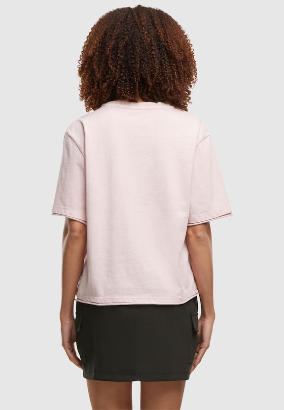 Ladies Washed Jersey Boxy -1