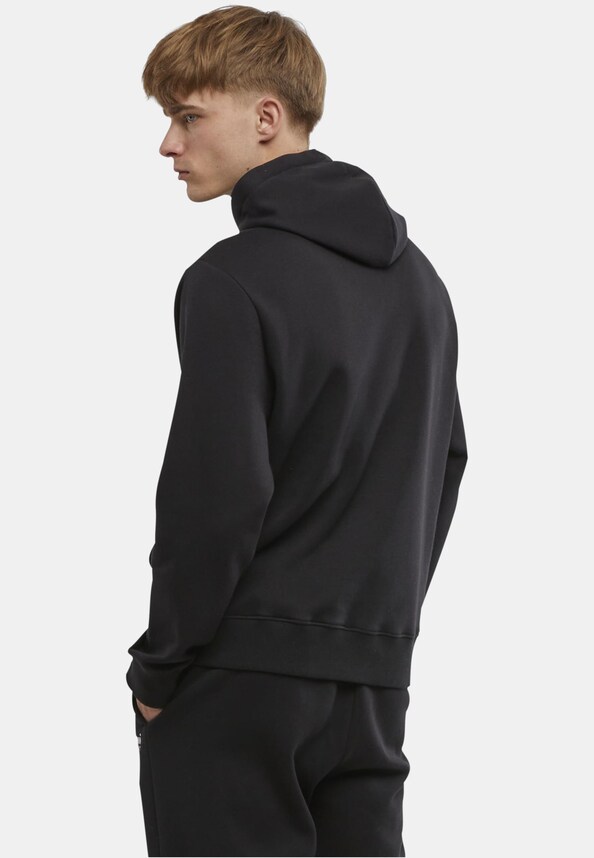 Basic Logo Print Hoodie-1