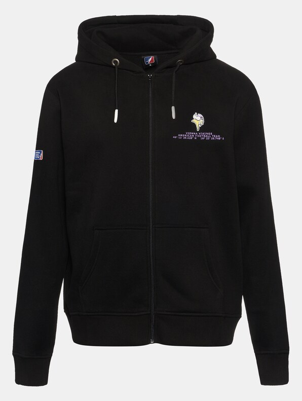 Vienna Vikings Territory Zip Hoodie-12