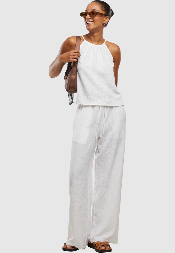 Ladies Structured Wideleg -3