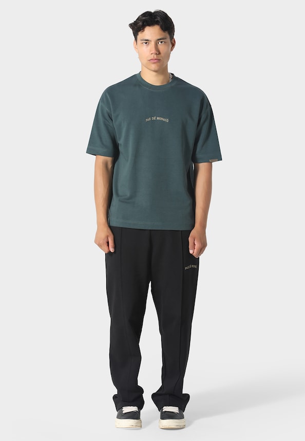 BRODERIE ZIP PANTS-3