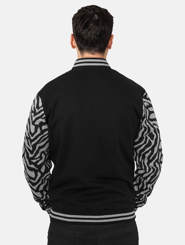 Urban Classics 2-Tone Zebra College Jacket-1