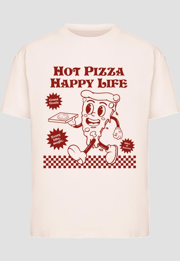 Ladies Hot Pizza Happy Life-2