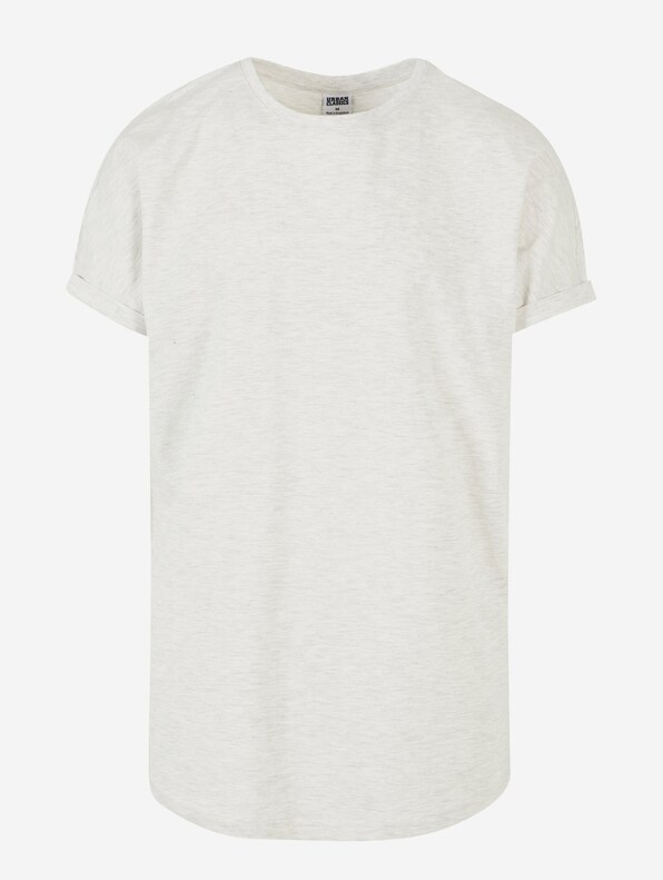 Long Shaped Turnup Tee-2