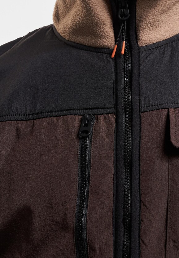 Jack & Jones Landscape Polar Pullover Zip High Neck-3