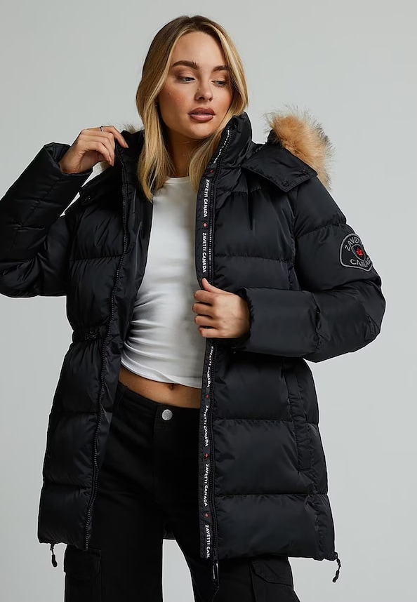 W VIRNA 2.0 MID LENGTH PUFFER PARKA JACKET-8