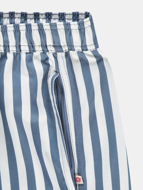 Blue Striped Shorties-2