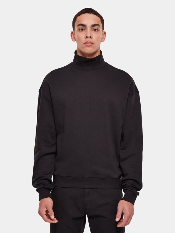 High Rib Neck Crew-2