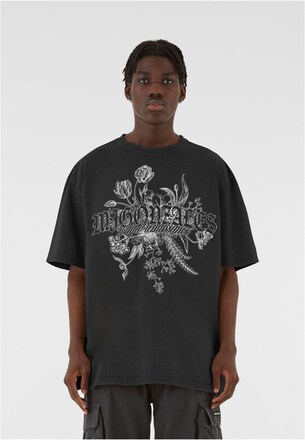 MJG Heavy Oversized Acid Washed Tee - Renaissance Bloom