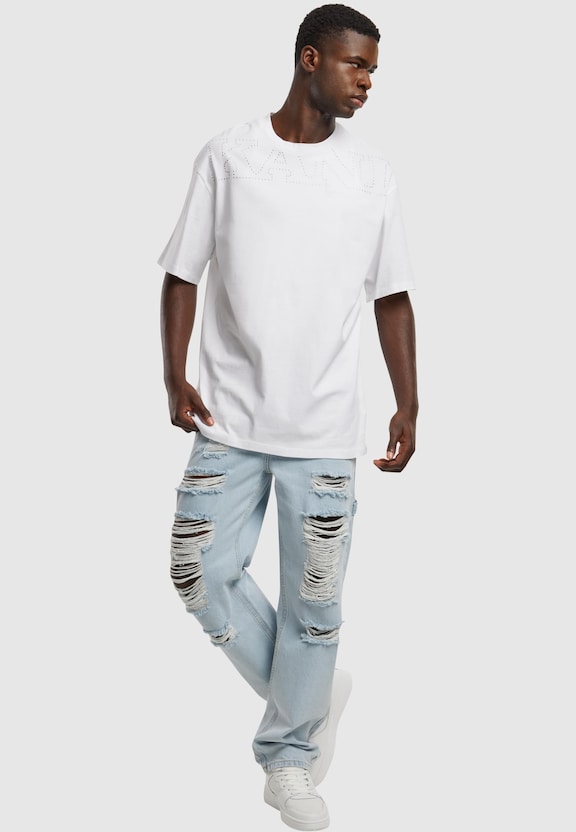 KM234-012-1 KK Studded Retro Tee-3