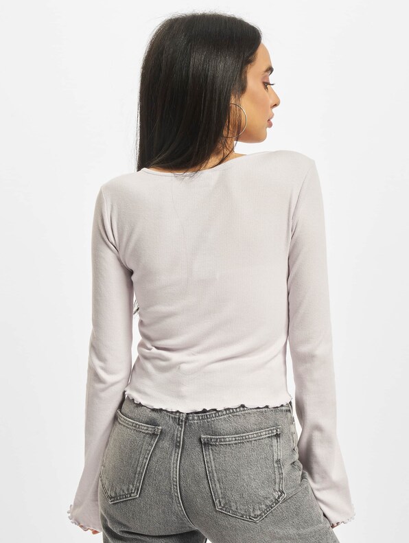 Ladies Cropped Rib -1
