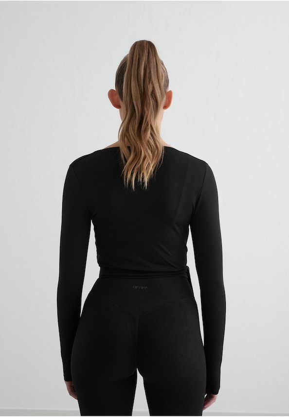 Shape Seamless Wrap Long Sleeve-1