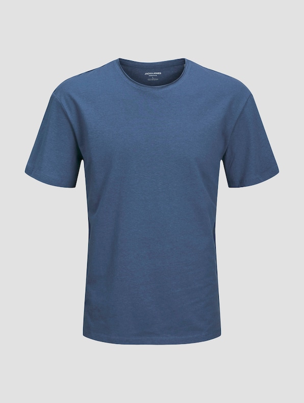 Jack & Jones Summer O-Neck T-Shirts-3