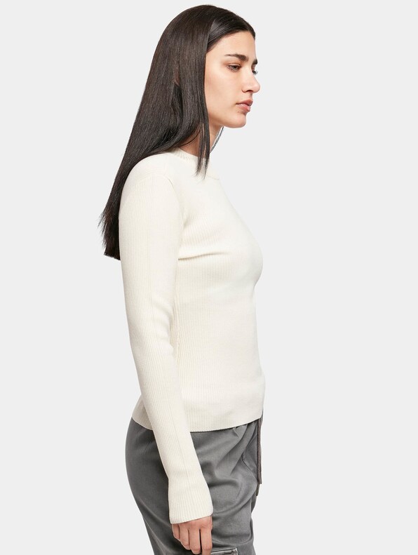 Ladies Rib Knit Turtelneck-2
