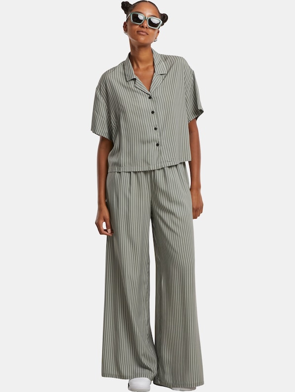 Urban Classics Ladies Viscose Resort Shirt-5