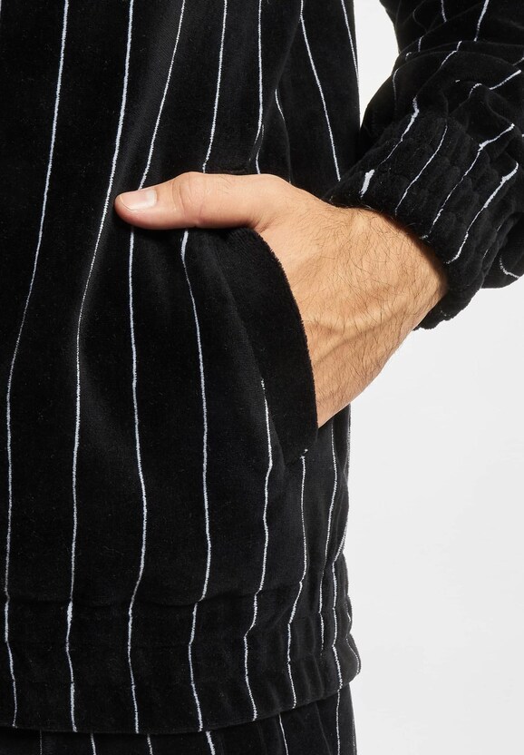 Script Logo Pinstripe Velours-4