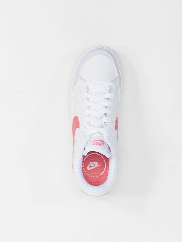 Nike Court Legacy Lift Sneakers White/Sea Coral/Summit White/Coral-4