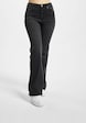 Ladies High Waist Flared Denim -1