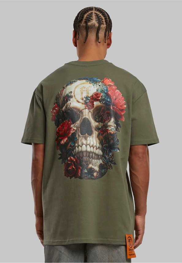 Overgrown Skull Oversize Tee-1