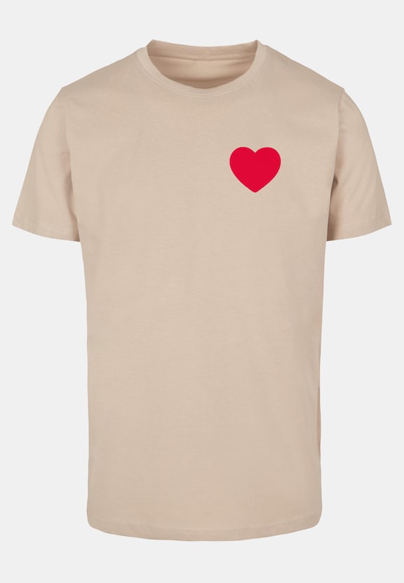 Heart T-Shirt Round Neck-4