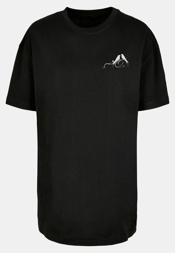 Ladies Love Birds Oversized Boyfriend -2