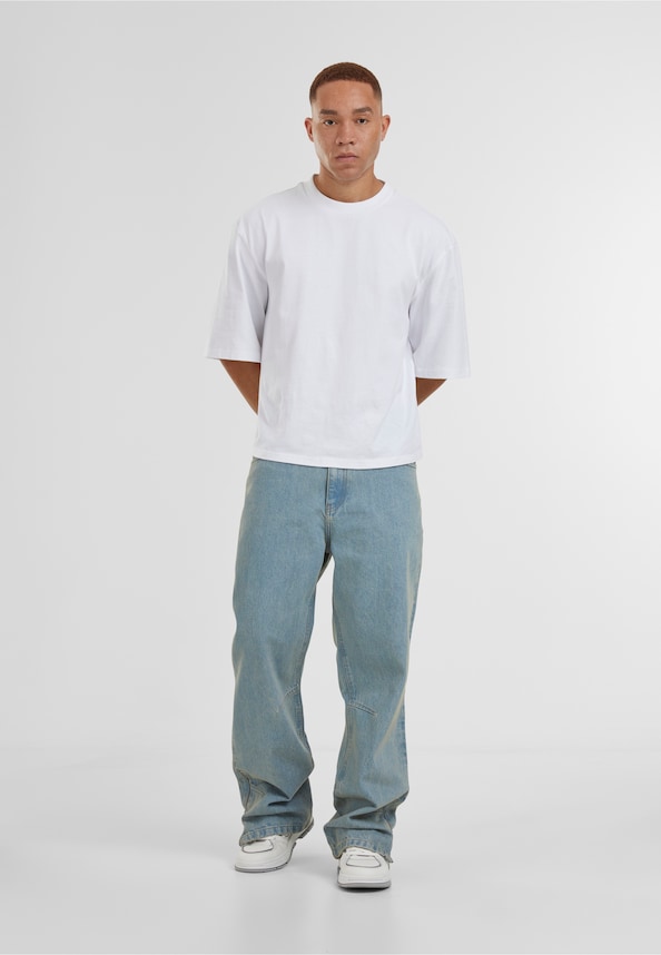 Neal Zipper Baggy Jeans-3