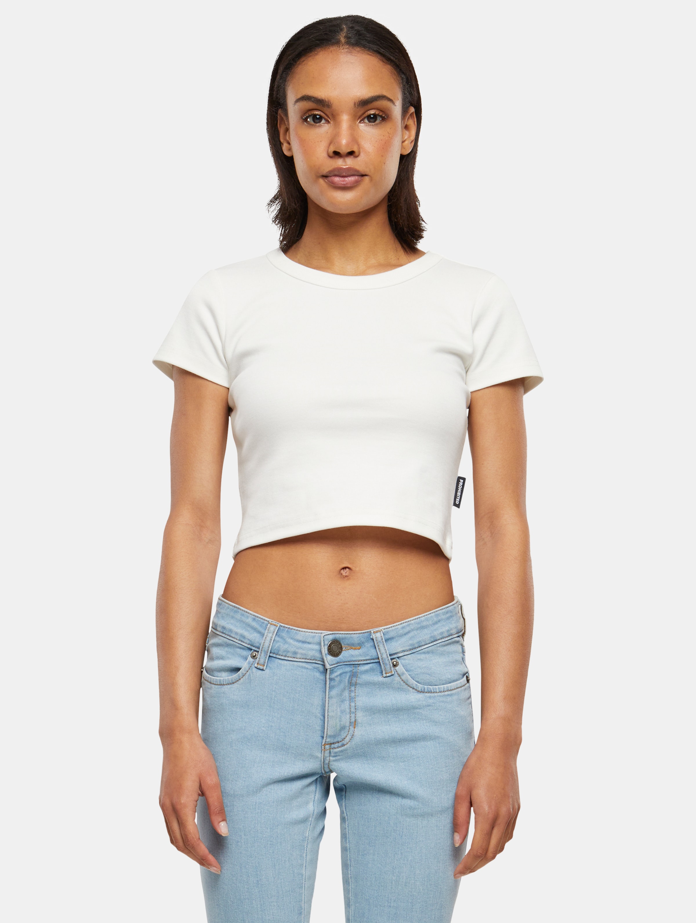 Prohibited Women Tee T-Shirts Frauen,Unisex op kleur wit, Maat XXL