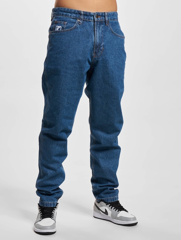 Small Signature Tape Fivepocket Denim Loose Fit-2