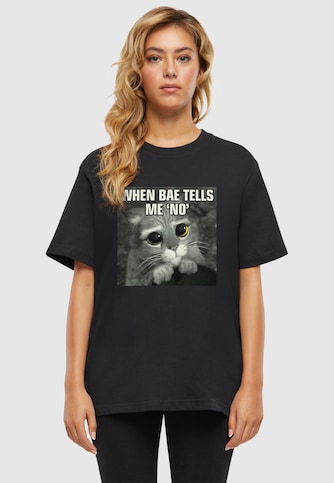 Shrek When Bae tells me no Ladies Tee