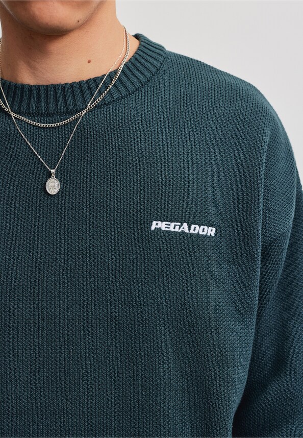 Logo Oversized Knit Sweater-5