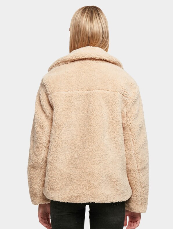 Ladies Sherpa Biker-1