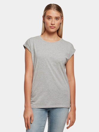 Build Your Brand Ladies Extended Shoulder T-Shirt