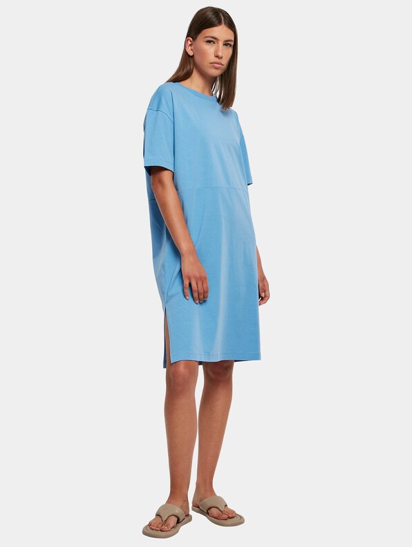 Ladies Organic Oversized Slit Tee-3