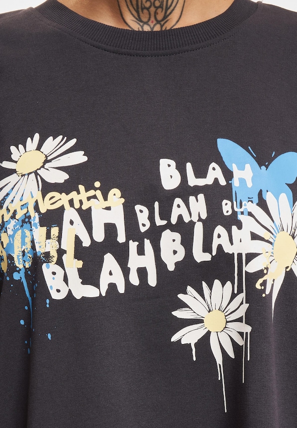 Melanie Grafit O Neck -5