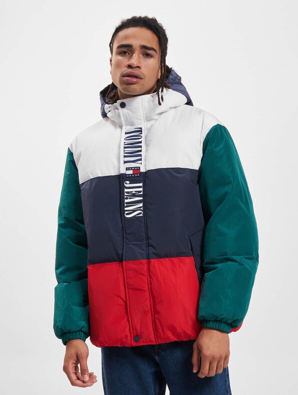 Tommy Jeans Archive Colorblock Winterjacke-2