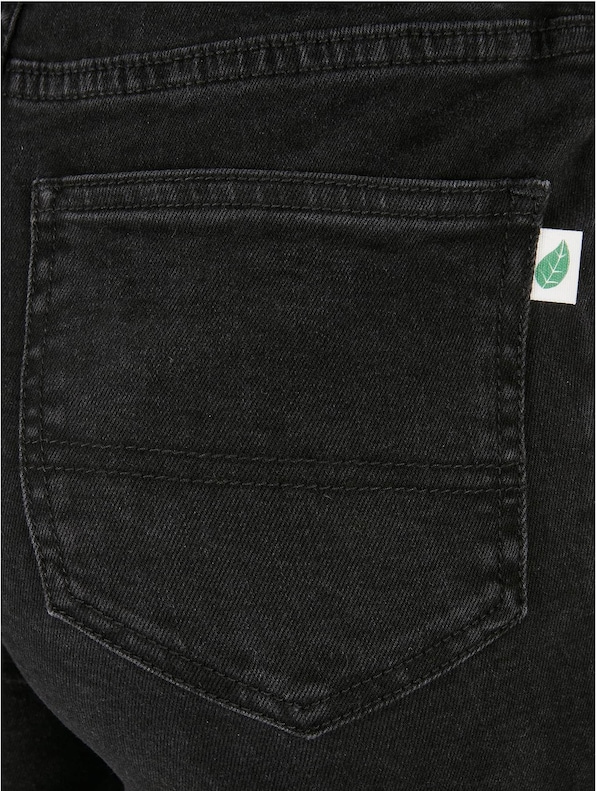 Organic High Waist Flared Denim-4