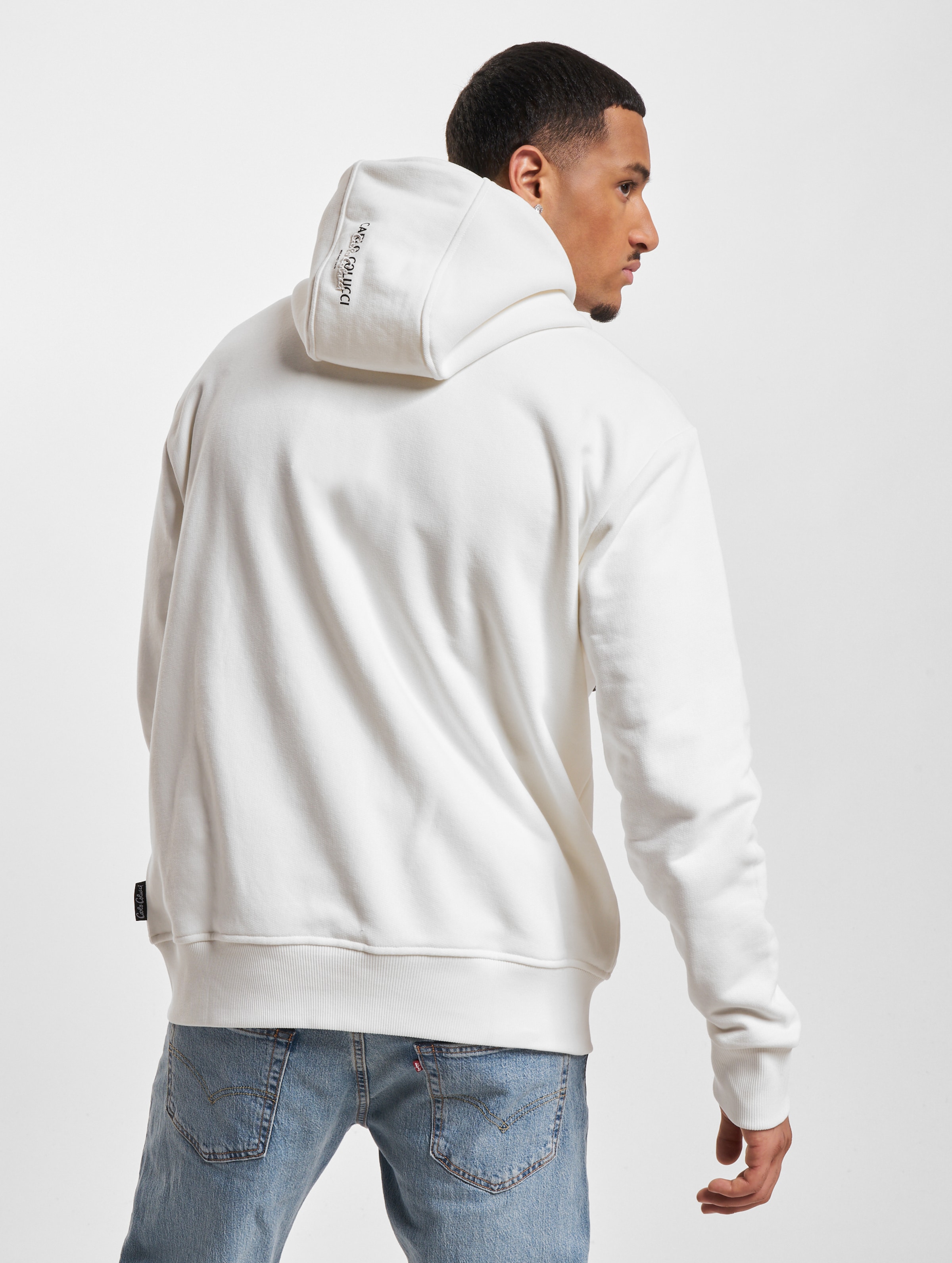 Carlo colucci hoodie white sale