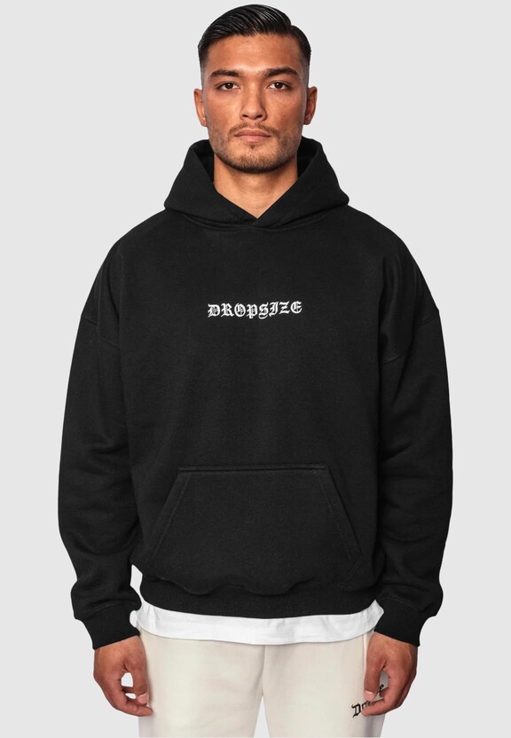 Dropsize Heavy Oversize Crime Hoodie-0