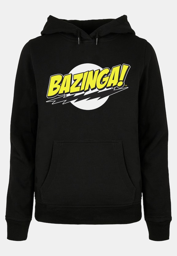 Ladies Big Bang Theory - Bazinga Basic Hoody-4