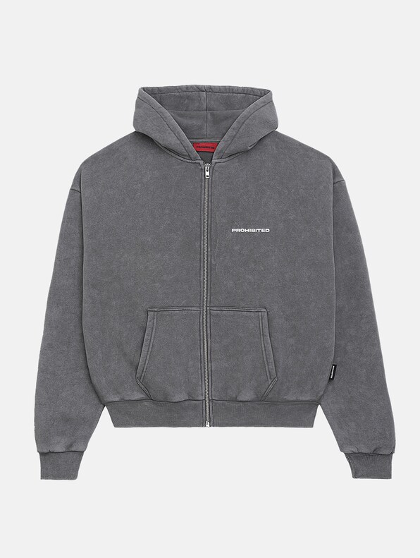 Prohibited 10119 Zip Hoodies-7