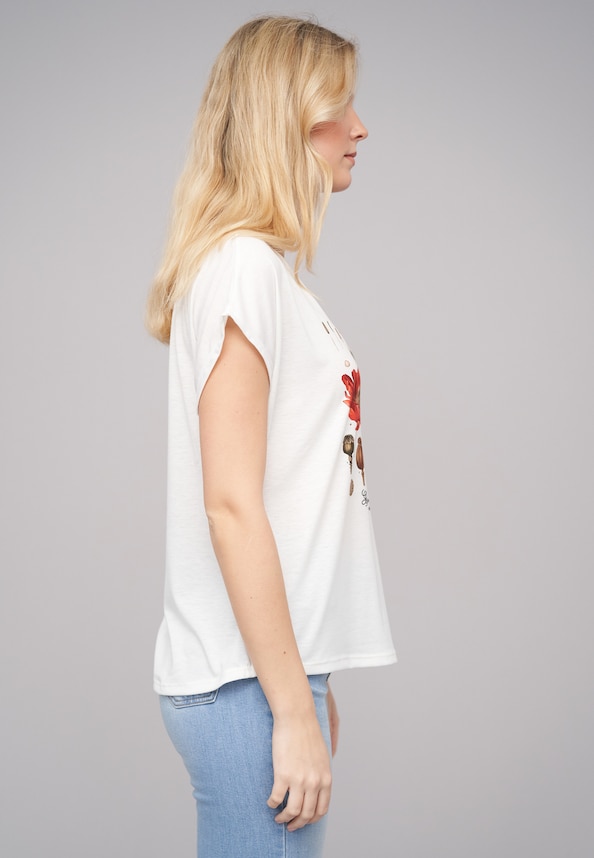 T-Shirt Flower Print-3