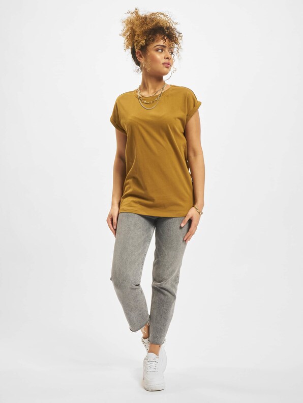 Ladies Extended Shoulder Tee-4