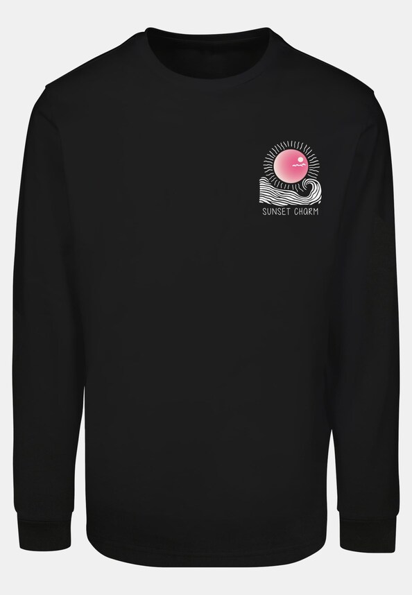 Sunset Charm Longsleeve With Cuffrib-2